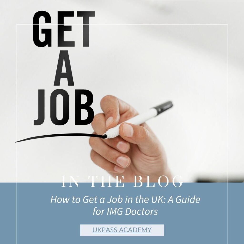 IMG doctors guide for landing a job